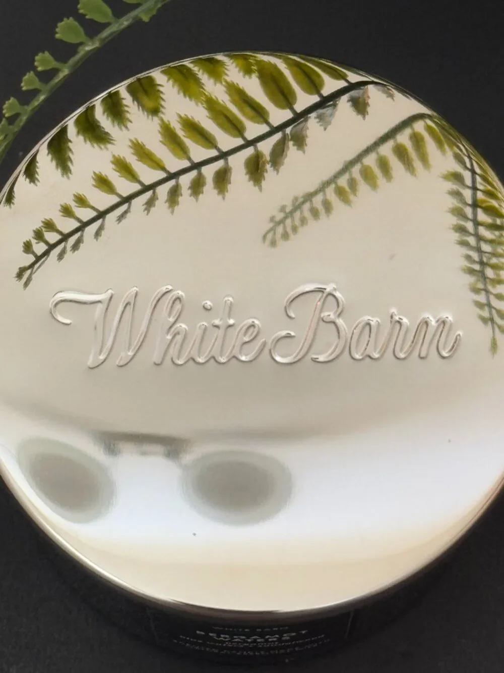 BBW Bergamot Waters White Barn Bath & Body Works 3 Wick Candle - Picture 8 of 10